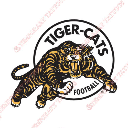 Hamilton Tiger-Cats Customize Temporary Tattoos Stickers NO.7599